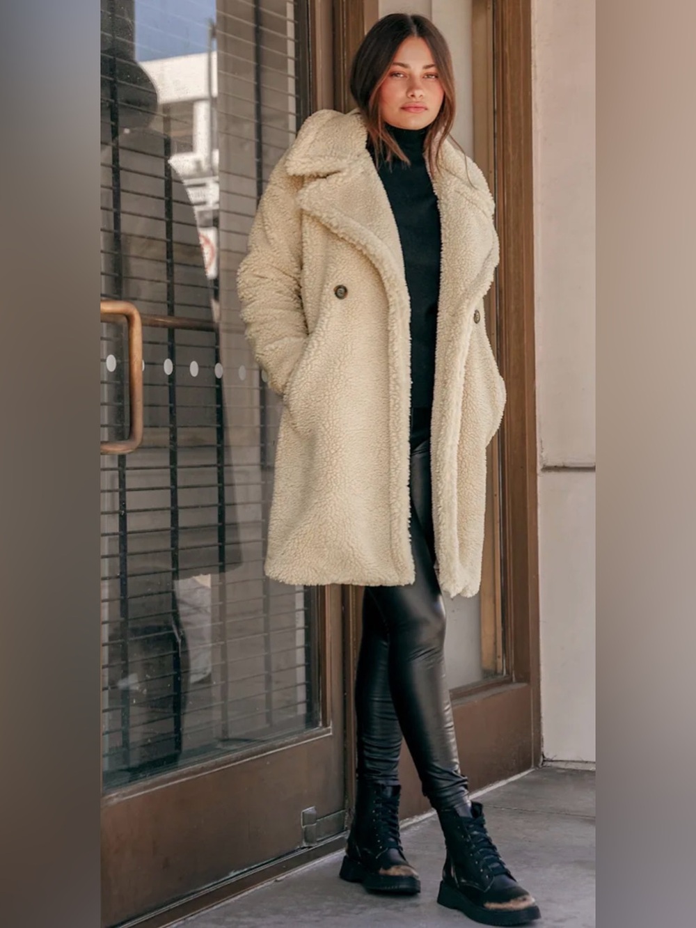 Vera Moda Teddy coat